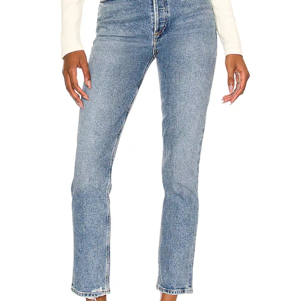 Citizens Of Humanity Blue Straight Leg Jeans